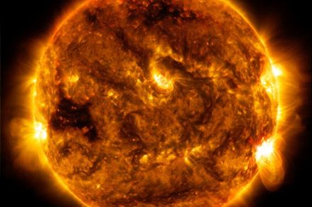 Mighty imagery displays NASA probe hit by a solar storm