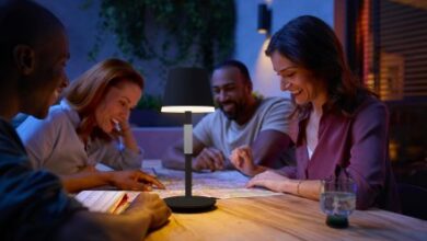 The Philips Hue Scamper Lamp is on sale for a little time