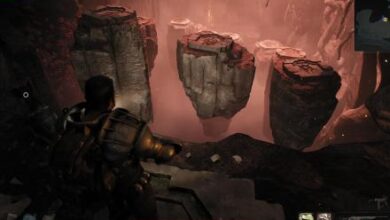 Remnant 2:  sinful the floating pillars in The Lament
