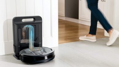 This Shark self-emptying robot vacuum is discounted from $549 to $300