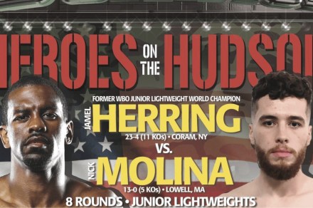 Easy examine Heroes on the Hudson boxing: Jamel Herring vs. Slice Molina