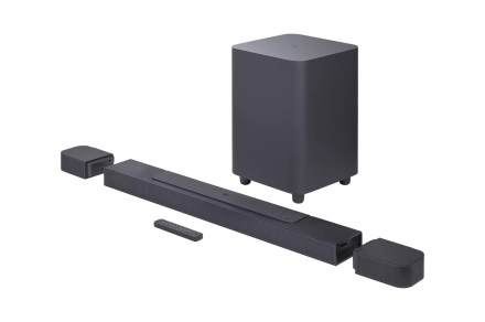 The JBL Bar 700, a soundbar with removable audio system, has a $300 good deal at the present time