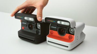 The unusual Polaroid Flip comes with sonar autofocus