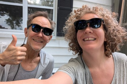 I became as soon as blown away by these neat glasses that turn 2D movies into a 3D abilities
